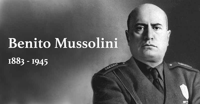 Benito Mussolini — Il Duce